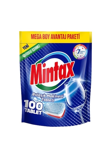 Mintax Bulaşık Makinesi Deterjanı 100 Tablet