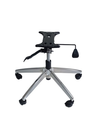 Kamusalmarket Oyuncu Koltuğu Ayağı Çift Kol Mekanizma Siyah Pistonlu 150 Kg