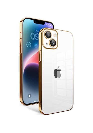 Apple Uyumlu iPhone 14 Plus Kilif Kamera Korumali Renkli Çerçeveli Zore 563310906