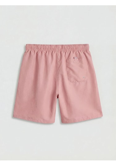 Lc Waikiki Pembe Kısa Boy Erkek Deniz Şortu