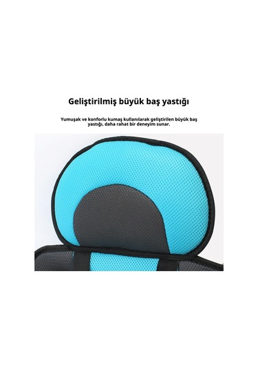 Snapbuy Ev Tipi Sabitlenebilir Sandalye Minderi - 9 Ay-3 Yaş Arası Çocuklar İçin Düşme Önleyici