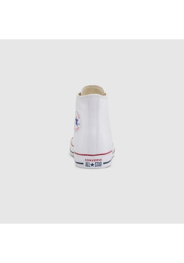 Converse Chuck Taylor All Star Hi Deri Unisex Beyaz Sneaker - 132169c Beyaz