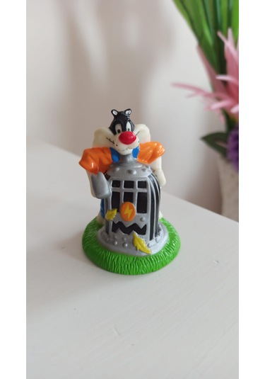 Vintage Sylvester Orijinal Yumuşak Figür & 7 Cm