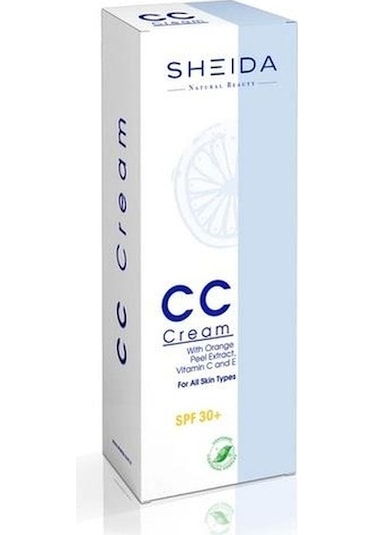 Sheida Snow White CC Krem SPF30+ 50 ML