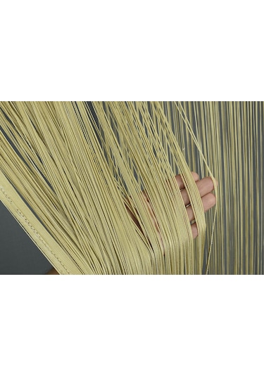 İP PERDE ZİNCİR GOLD RENK 300 x 280 CM Altın