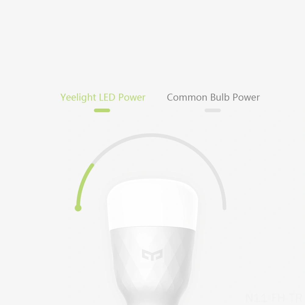 Folinda Yeelight Akıllı Led Ampul E27 10w - 1700k-6500k Renk Sıcaklığı Ayarlanabilir, Wifi İle Uzak Kumanda, 800lm Parlaklık, 220v-240v Çin Versiyonu