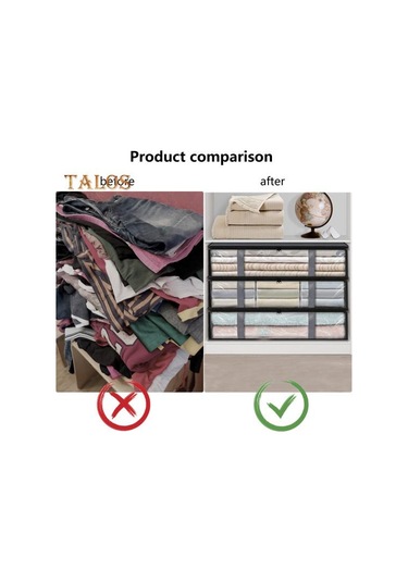 Gri 2 Adet Giysi Saklama Çantası Büyük Kapasiteli Mağaza Hafif Kullanışlı Yatak Battaniyesi Saklama Kabı Ev Gereçleri Gri