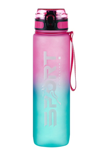 Teltree Sporcu Su Matarası - 800ml/1000ml Kapaklı, Taşınabilir, Hafif Ve Şık Çok Renkli