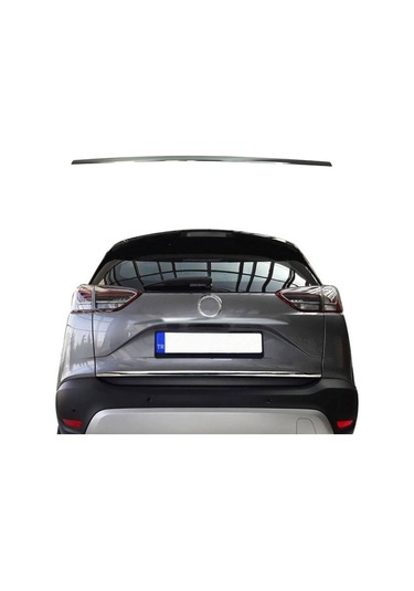 Opel Crossland X Formlu Krom Bagaj Alt Çıta 2017+ ve Sonrası