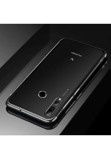 Huawei Y9 Prime 2019 Kılıf Zore Dört Köşeli Lazer Silikon Kılıf