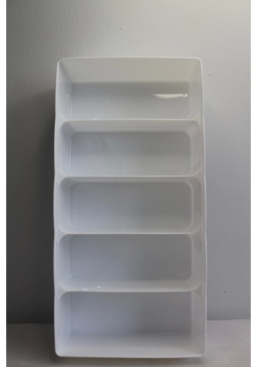 Dünya 5 Bölmeli Organizer 07410 Beyaz