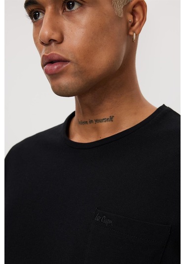 Lee Cooper Twıngo Erkek O Yaka Pike T Shırt Siyah 15867 Siyah