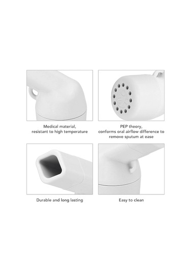 Wondernest Taşınabilir Nefes Temizleme Cihazı, Mukus Egzersiz Aleti Beyaz Kp Beyaz