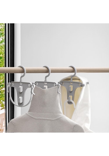 Suntek Balıkçı Açık Taşınabilir Asılı Çamaşır Damla Elbise Askısı Çok Renkli