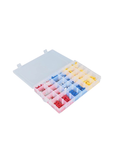 Amfi Montaj Ekipmanları - 480 Parça Özel Kutusunda - Kablo Ucu , Pabuç , İzoleli Terminal