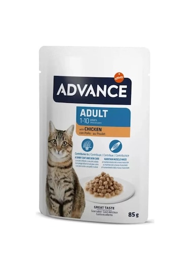 Advance Tavuklu Yetişkin Kedi Konservesi 85 G