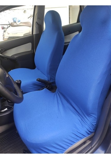 Üniversal Yazısız Mavi Oto Atlet Servis Kılıfı 4 Parça Ser-032