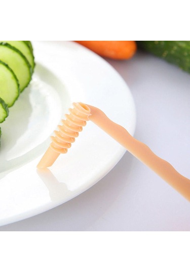 Havuç Spiral Dilimleyici Mutfak Kesme Modelleri Patates Kesici Pişirme Aksesuarları Ev Aletleri Arı Yeşil