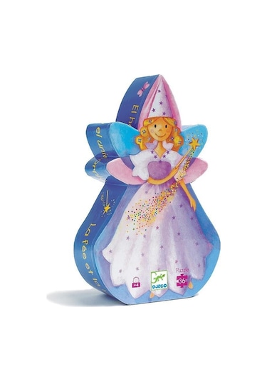 Djeco Dekoratif Puzzle 36 Parça / The Fairy And The Unicorn