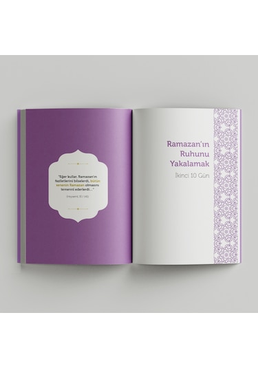 Nazende Ramazan Ajandası Elit Seri Çok Renkli