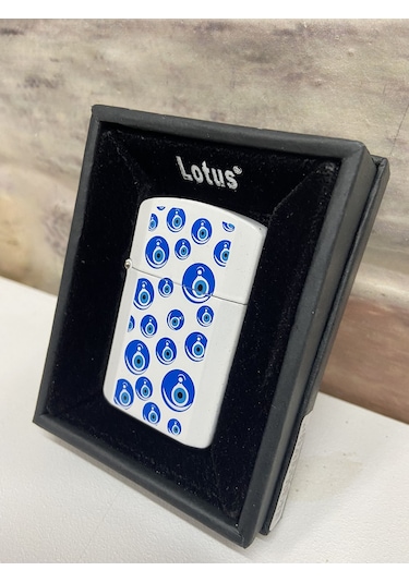 Lotus Marka Beyaz Mevi Renk Yaprak Logolu Benzinli