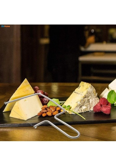 Zhlhome Peynir Çikolata Kek Sebze Kesici Dilimleyici Gümüş