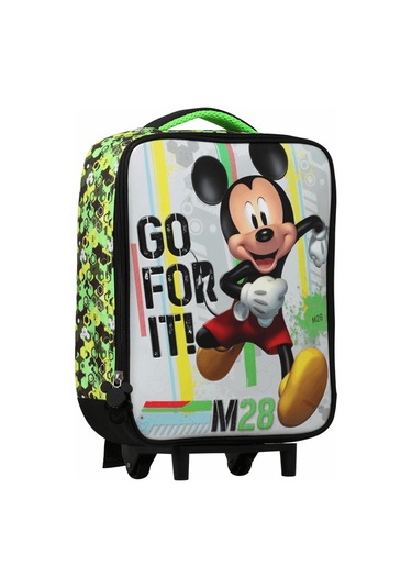 Ottonya Çekçekli Anaokulu Çantası , Çift Gözlü Kalem Çantası , Anahtarlık Ve Çelik Matara Çok Renkli