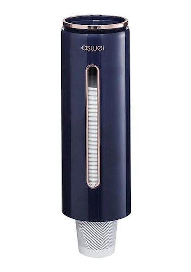 Sunup Sn-27106 Kendinden Yapışkanlı Plastik - Karton Bardak Dispenseri Siyah