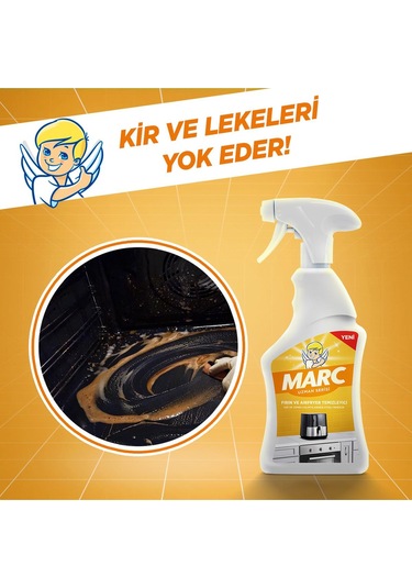 Marc Airfryer ve Fırın Temizleyici 3 x 750 ML