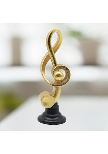 Homyl Müzik Notu Heykel Koleksiyon Masa Merkezi Giriş Yatak Odası S