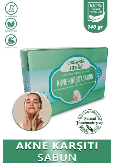 Akne Karşıtı Doğal Kırışıklık Sabunu Antı Acne Soap