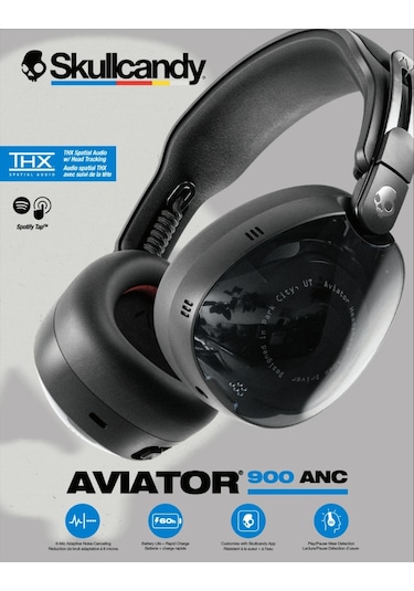 Skullcandy S6AVW-T740 Aviator Bluetooth 5.3 Kulak Üstü Kulaklık