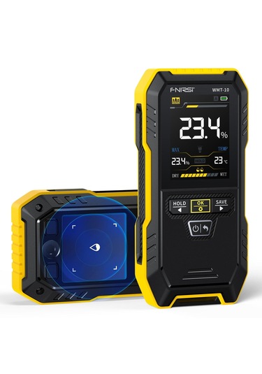 Fnirsi Wmt-10 Temassız Endüktif Ahşap Ve Duvar Nem Ölçer Higromet