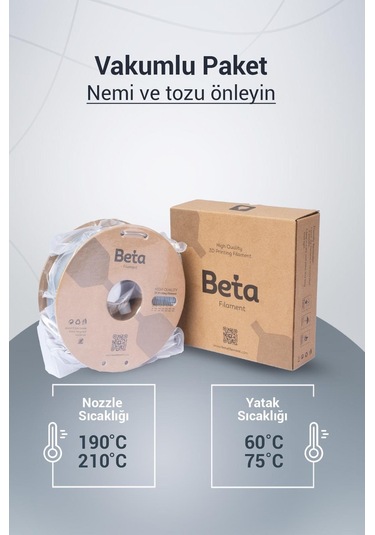 Beta Pla-silk Filament Silver