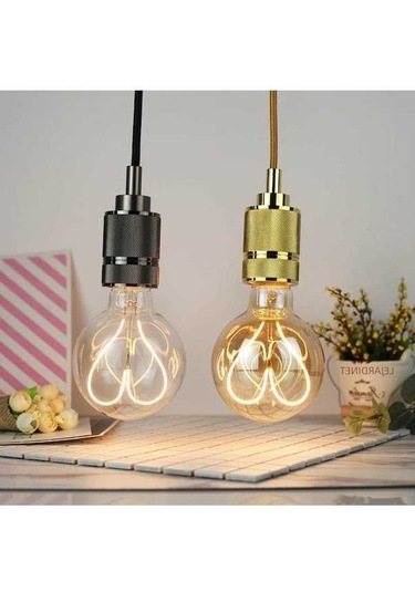 Besthome1 G95 220v 4w Dimmable Led Filament, Vintage Kalp Desenli, Yüksek Renk Kalite, Ev Dekoru Işıkları Diğer