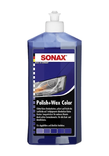 Sonax Renkli Nano Parlatıcı Ve Koruyucu Cila Mavi 250 Ml