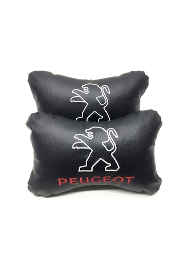 Peugeot Deri Boyun Yastığı 2 Li