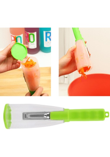 Kosona Ev İçi Çelik Meyve Sebze Soyucu, Çok Amaçlı Kabuk Soyma Aleti, Saklama Kutusuyla Konforlu Kullanim Diğer