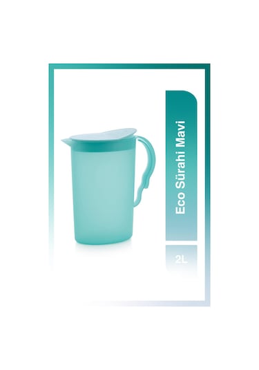 Tupperware Eco Sürahi 2L  Mavi