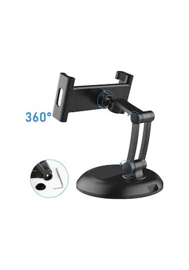 Masa Üstü 360 Derece Ayarlanabilir Tablet Tutucu Telefon Standı 6.3 - 11 İnç Masaüstü Tablet Renkli