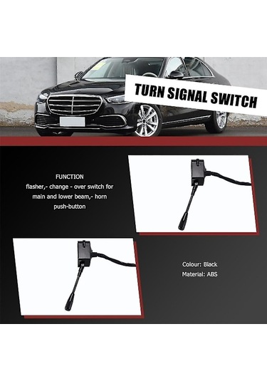 Eski Traktörler Ve Kamyonlar İçin Uzun Far Anahtarı Ve Korna Düğmesi Bulunan Direksiyon Kolonu Sinyal Kolu Diğer