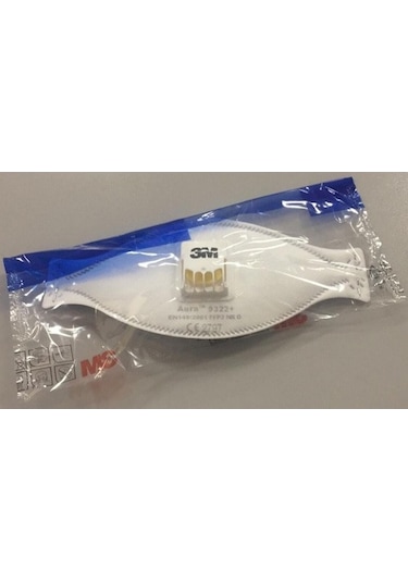 3M Ffp2 9322+ Ventilli Maske 10 Adet