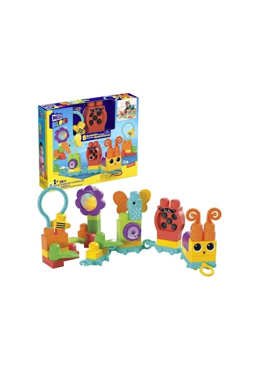 Mega Bloks® Hareketli Duyusal Gelişim Tırtılı HKN44