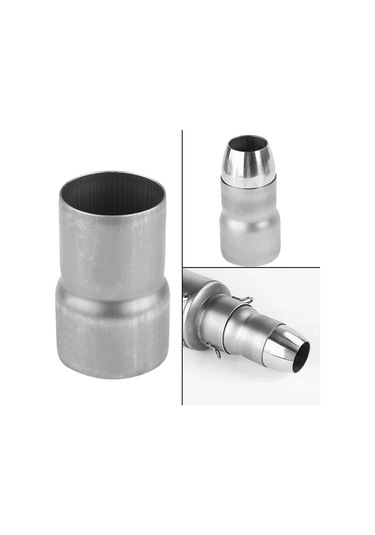 Kosona 51mm'den 60mm'ye Evrensel Motosiklet Egzos Borusu Adaptörü - Paslanmaz Çelik, Yüksek Dayanıklılık, Kolay Kurulum
