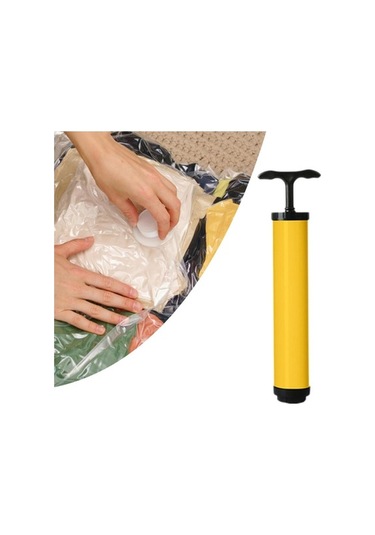 Trendooze El Pompalı Vakumlu Sıkıştırılmış Torbalar Çok Renkli Manuel Popüler Kullanışlı Çok Renkli