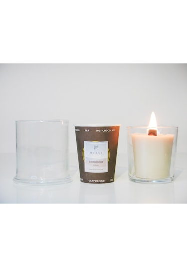 MİSSİ CRACKLING BLACK VANİLYA VEGAN REFİL MUM 200 GR (ÇITIRTILI)