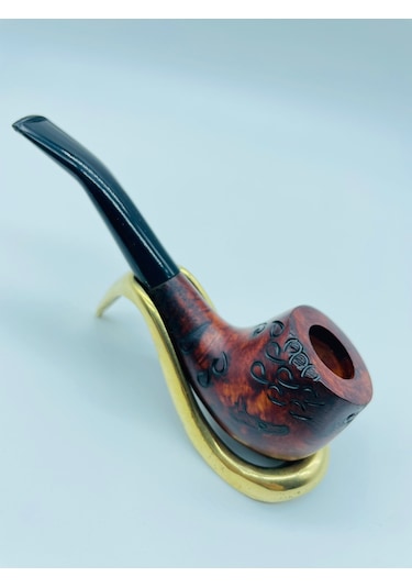 Ahşap Gül Ağacı Pipo 2parça //13cm