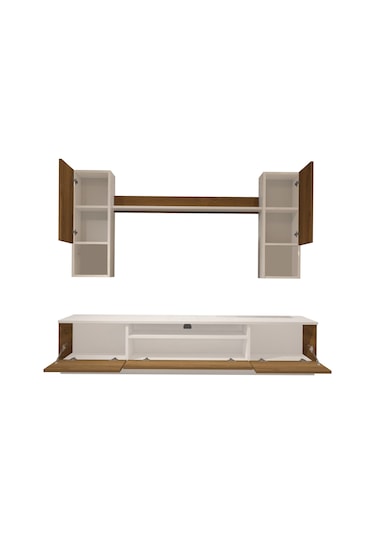 Decoraktiv Trendstyle 5das Mdf Tv Ünitesi Tv Sehpası Beyaz - Pera