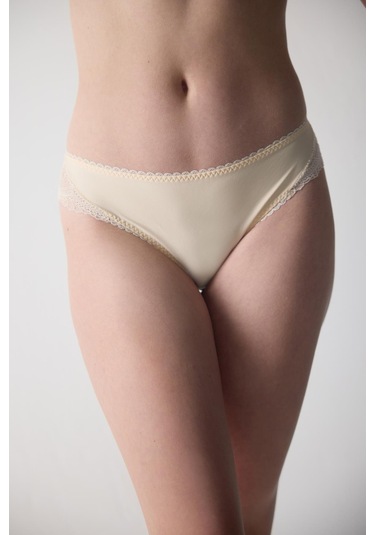 Magic Form 840 Kadın Önü Kumaş Arkası Dantel Külot-ten Ten