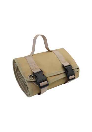 Neevoyu Outdoor Tabanca Atış Matı - 900d Oxford Kumaş, Su Geçirmez, Dayanıklı - 200x75cm, Katlanabilir, Taşınabilir, Kahverengi Haki